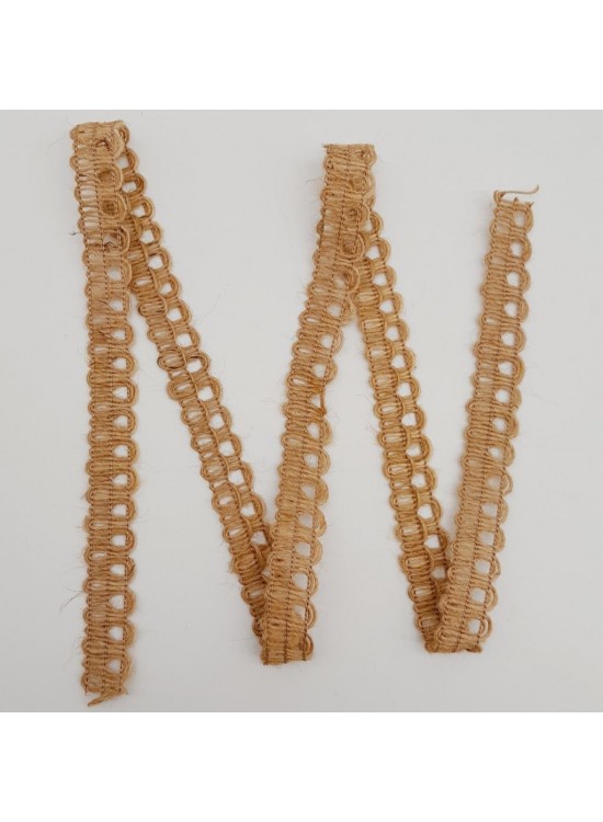 Çanta Aksesuar 2 cm Jüt Şerit Süs 1 metre No:19 Çanta Aksesuar 2 cm Jüt Şerit Süs 1 metre No:19