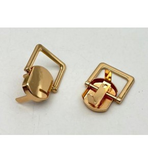 Çanta Aksesuar 2 Cm Light Gold Renk Kulpluk 2 Adet