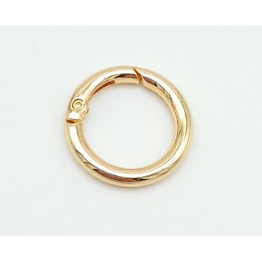 Çanta Aksesuar 2 Cm Light Gold Yaylı Halka 1 Adet