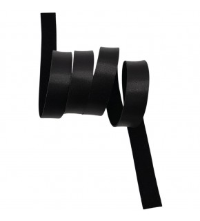 Çanta Aksesuar 2 cm Şerit Suni Deri Siyah Renk 1 metre