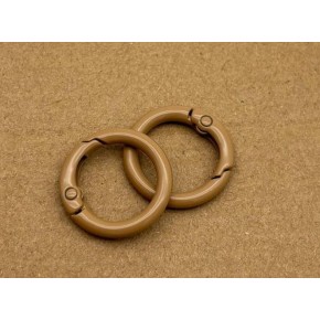 Çanta Aksesuar 2'li Sütlü Kahve Renk 2 Cm Yaylı Halka