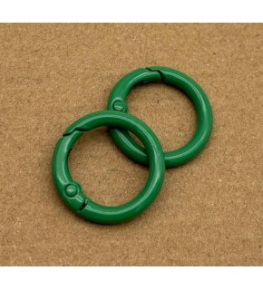 Çanta Aksesuar 2'li Yeşil Renk 2 Cm Yaylı Halka