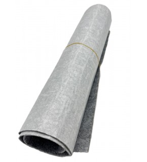 Çanta Aksesuar 2 mm Yapışkanlı Keçe 100x45 Cm Gri