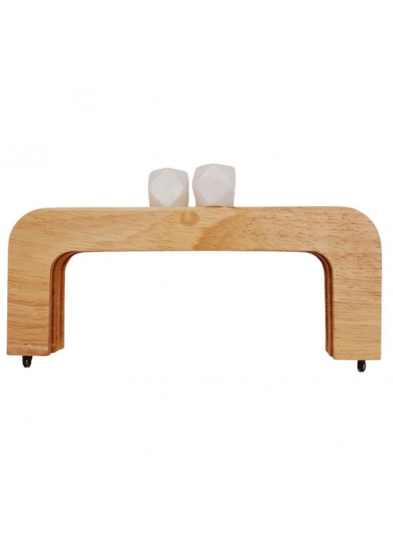 Çanta Aksesuar 20 cm Açık Renk Ahşap Burs Ebruli Beyaz Renk Toplu Çanta Aksesuar 20 cm Açık Renk Ahşap Burs Ebruli Beyaz Renk Toplu