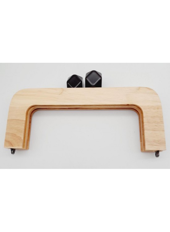 Çanta Aksesuar 20 Cm Açık Renk Ahşap Burs Kahverengi Toplu