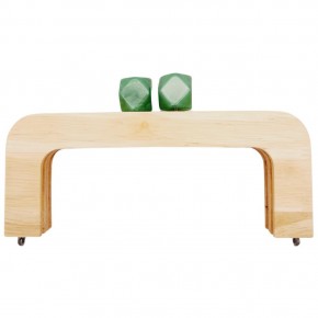 Çanta Aksesuar 20 cm Açık Renk Ahşap Burs Zümrüt Yeşili Renk Toplu