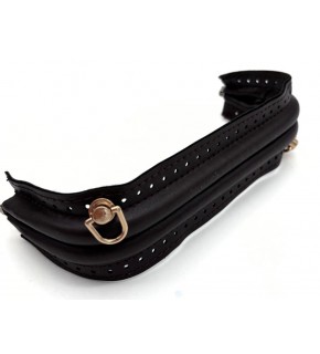 Çanta Aksesuar 20 cm Suni Derili Kahve Renk Gizli Çanta Bursu (Vidalı Askı Takılı Halde)