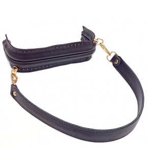 Çanta Aksesuar 20 cm Suni Derili  Koyu Kahve Renk Gizli Çanta Bursu Kulplu