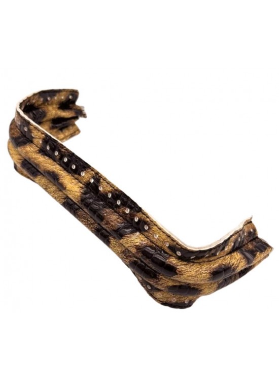 Çanta Aksesuar 20 cm Suni Derili Leopar Renk Gizli Çanta Bursu