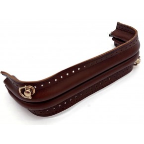 Çanta Aksesuar 20 cm Suni Derili Taba Renk Gizli Çanta Bursu (Vidalı Askı Takılı Halde)