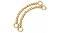 Çanta Aksesuar 20 mm Ahşap Boncuklu 37 cm Gold Renk Çanta Sapı Çanta Aksesuar 20 mm Ahşap Boncuklu 37 cm Gold Renk Çanta Sapı