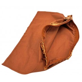 Çanta Aksesuar 20X30 Cm Dikilmiş Fermuarlı Astar Açık Kahve Renk