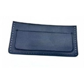 Çanta Aksesuar 22x11 cm Lacivert Renk Suni Deri Cep