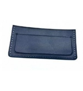 Çanta Aksesuar 22x11 cm Lacivert Renk Suni Deri Cep