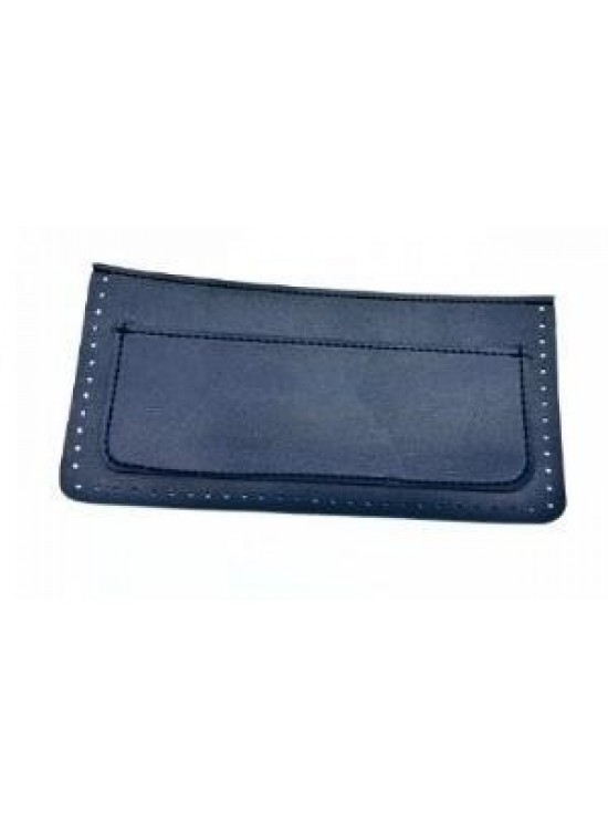 Çanta Aksesuar 22x11 cm Lacivert Renk Suni Deri Cep