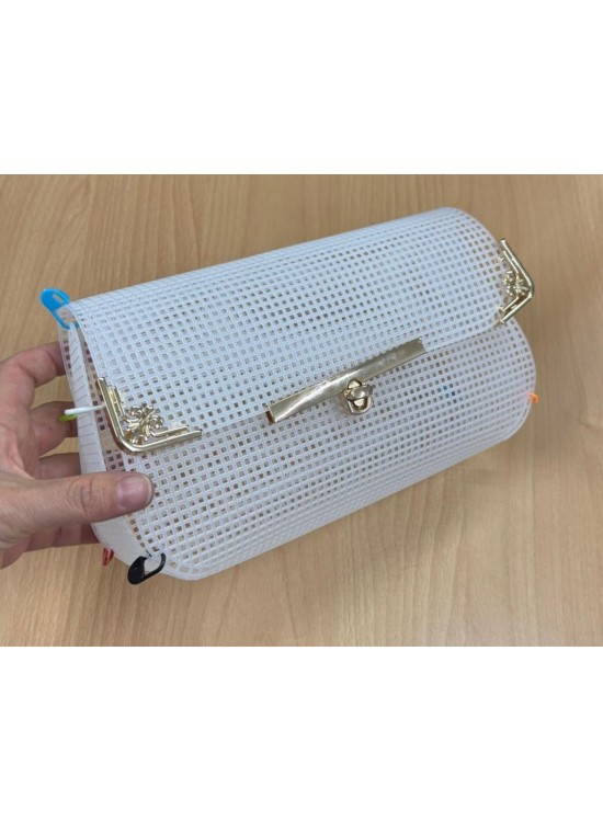 Çanta Aksesuar 22x44 Cm Çanta Kanvas, Kapak Aparatı, Köşe Aparatı Set