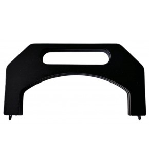 Çanta Aksesuar 23.5 Cm Siyah Renk Tutmalı Ahşap Burs