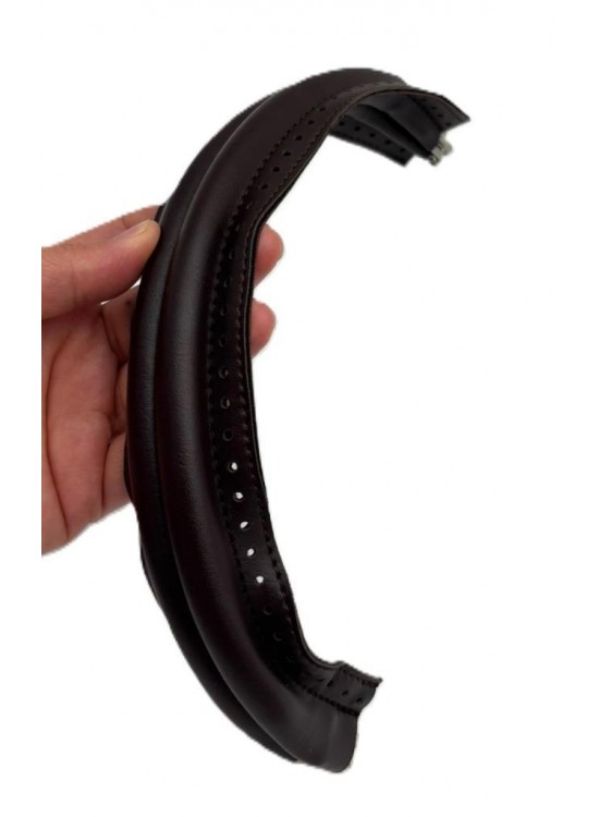 Çanta Aksesuar 23 Cm Oval Koyu Kahve Renk Gizli Çanta Bursu