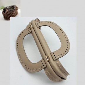 Çanta Aksesuar 25 cm Suni Derili Bej Renk Gizli Çanta Bursu Yeni Model