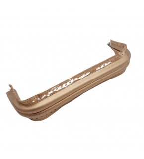 Çanta Aksesuar 25 cm Suni Derili Gold Renk Gizli Çanta Bursu