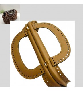 Çanta Aksesuar 25 cm Suni Derili Hardal Renk Gizli Çanta Bursu Yeni Model