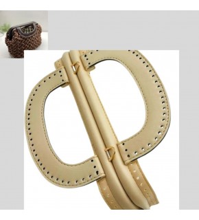 Çanta Aksesuar 25 cm Suni Derili Krem Renk Gizli Çanta Bursu Yeni Model