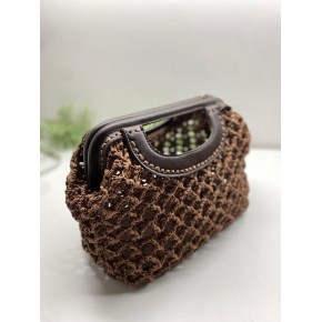 Çanta Aksesuar 25 cm Suni Derili Taba Renk Gizli Çanta Bursu Yeni Model