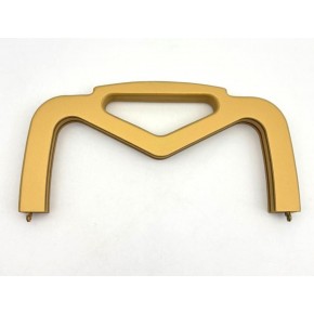 Çanta Aksesuar 26 Cm Gold Renk Ahşap Burs, Ahşap Klips