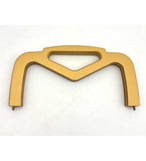 Çanta Aksesuar 26 Cm Gold Renk Ahşap Burs, Ahşap Klips