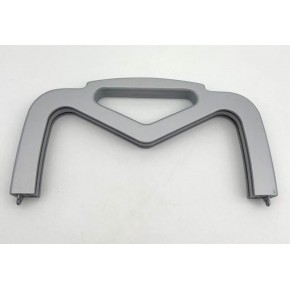 Çanta Aksesuar 26 Cm Gümüş Renk Ahşap Burs, Ahşap Klips