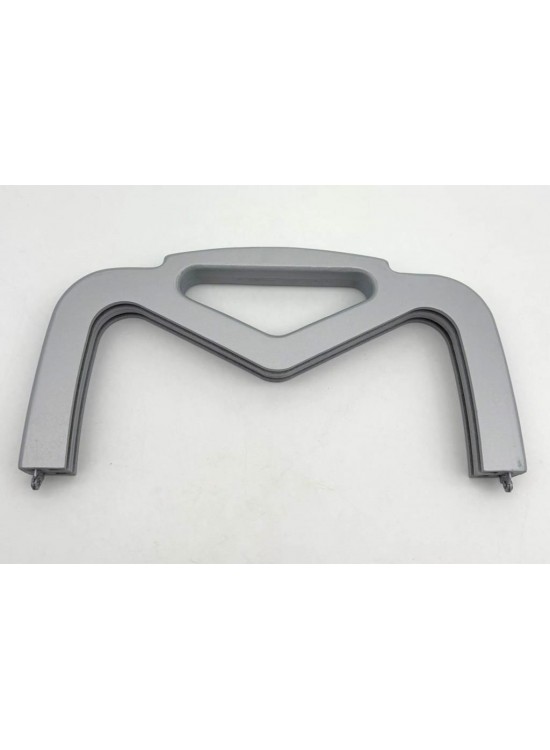 Çanta Aksesuar 26 Cm Gümüş Renk Ahşap Burs, Ahşap Klips