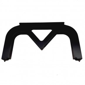 Çanta Aksesuar 26 Cm Siyah Renk Ahşap Burs, Ahşap Klips