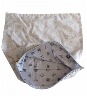 Çanta Aksesuar 28X28 Cm Dikilmiş Fermuarlı Astar Pc Desen Açık Gri