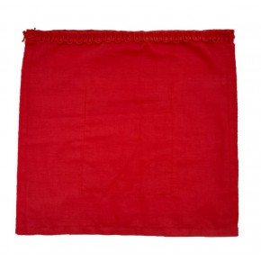 Çanta Aksesuar 28x28 cm Fermuarsız Dikilmiş Astar Kırmızı