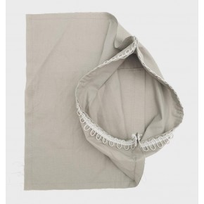 Çanta Aksesuar 28x28 cm Fermuarsız Dikilmiş Astar Koyu Gri