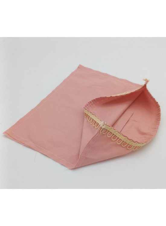 Çanta Aksesuar 28X28 Cm Fermuarsız Dikilmiş Astar Pudra