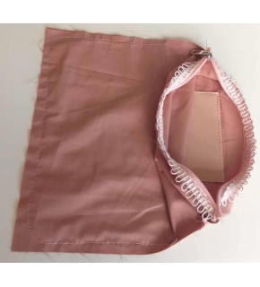 Çanta Aksesuar 28X28 Cm, Sütlü Kahve Renk Dikilmiş Halde, Fermuarlı Astar