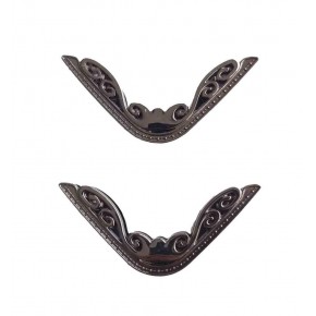 Çanta Aksesuar 2Li Füme Köşe Aparatı Süslü Model