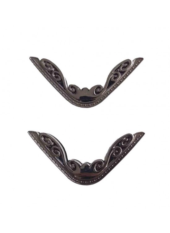 Çanta Aksesuar 2Li Füme Köşe Aparatı Süslü Model