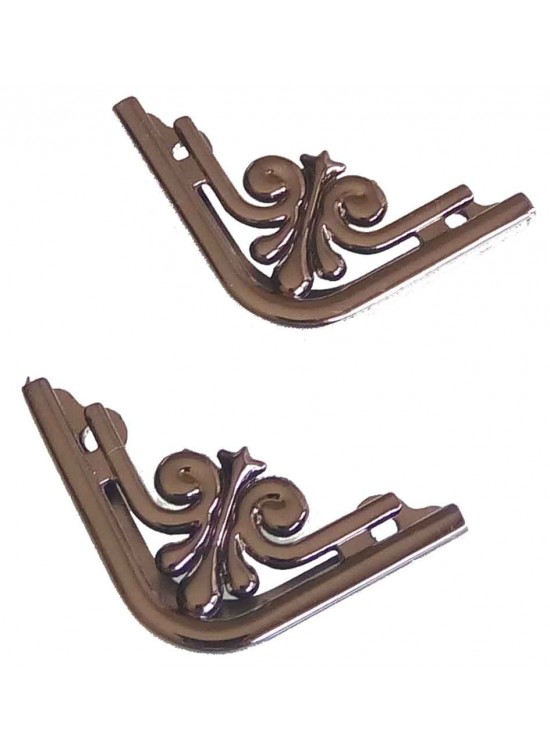 Çanta Aksesuar 2Li Füme Renk Köşe Aparatı