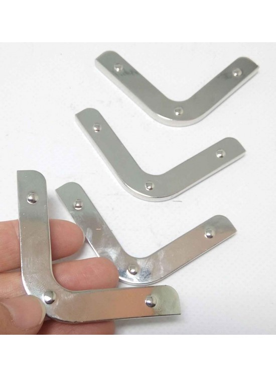 Çanta Aksesuar 2Li Gümüş Renk Köşe Aparatı