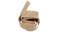 Çanta Aksesuar 3.5 cm Jüt Kolon Gold Simli 1 metre Çanta Aksesuar 3.5 cm Jüt Kolon Gold Simli 1 metre