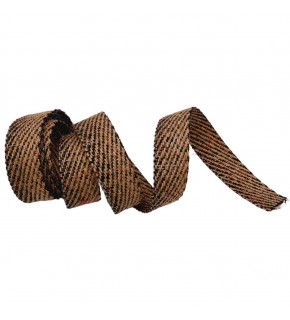 Çanta Aksesuar 3.5 cm Jüt Kolon Renkli Simli 1 metre