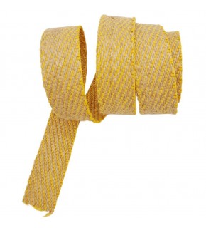 Çanta Aksesuar 3.5 cm Jüt Kolon Sarı Renk 1 metre