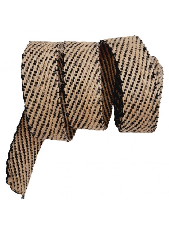 Çanta Aksesuar 3.5 cm Jüt Kolon Siyah Renk 1 metre Çanta Aksesuar 3.5 cm Jüt Kolon Siyah Renk 1 metre