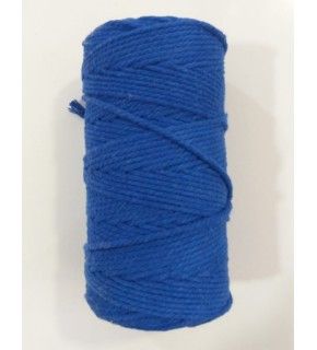 Çanta Aksesuar 3 Büküm Makrome İpi Saks