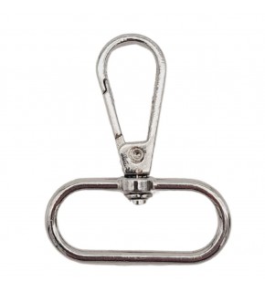 Çanta Aksesuar 3 cm Gümüş Renk No:2 Kanca 1 Adet