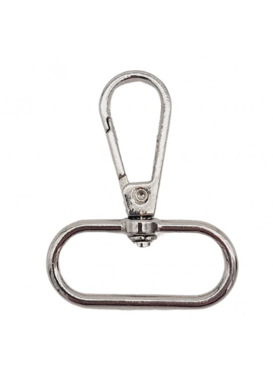 Çanta Aksesuar 3 cm Gümüş Renk No:2 Kanca 1 Adet