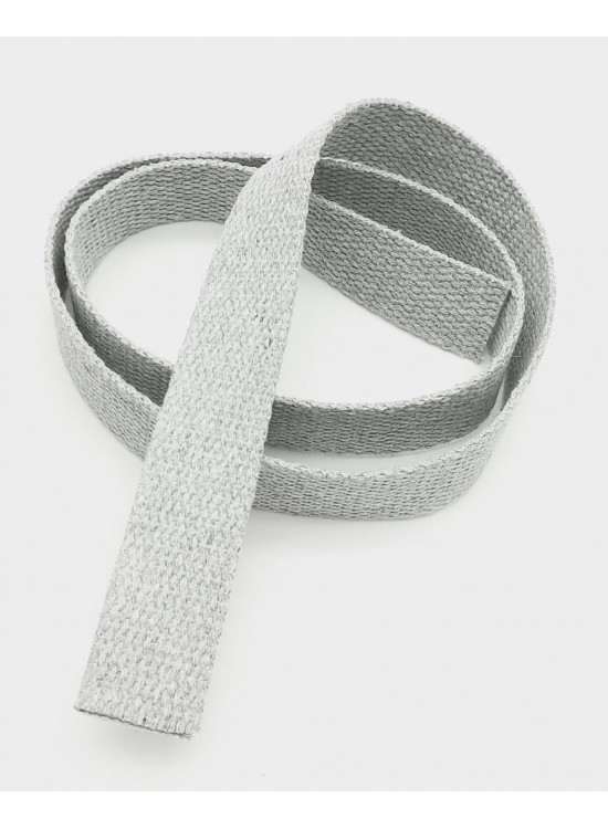 Çanta Aksesuar 3 Cm Pamuklu Kolon 1 Metre Açık Gri Renk Çanta Aksesuar 3 Cm Pamuklu Kolon 1 Metre Açık Gri Renk