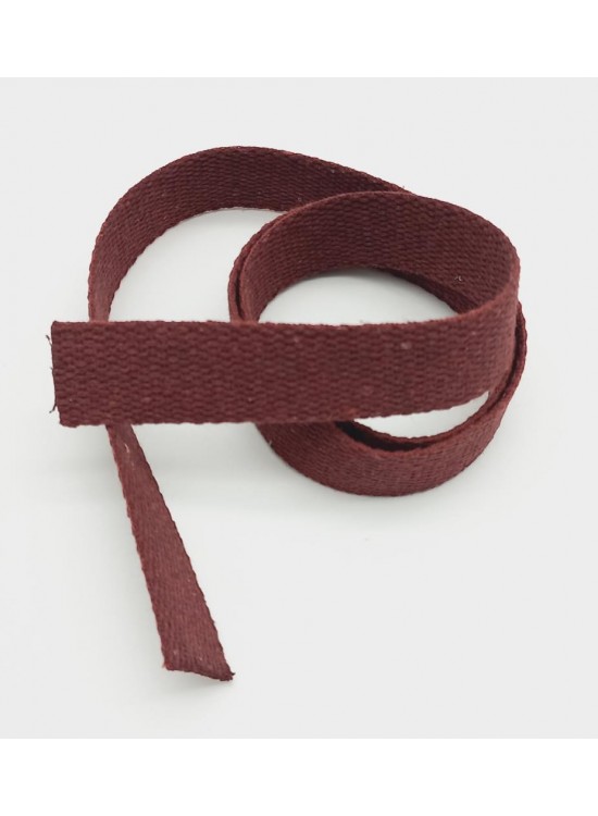 Çanta Aksesuar 3 Cm Pamuklu Kolon 1 Metre Bordo Renk Çanta Aksesuar 3 Cm Pamuklu Kolon 1 Metre Bordo Renk